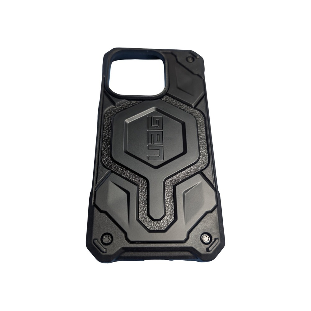 Cc9-O UAG Monarch Pro MagSafe Case for Apple iPhone 15 Pro - Black With Leather